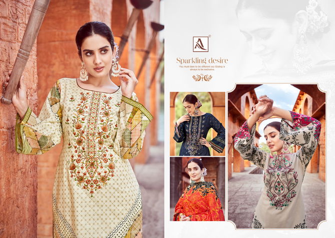 Gulshan Ara By Alok Suits Pakistani Dress Material Catalog